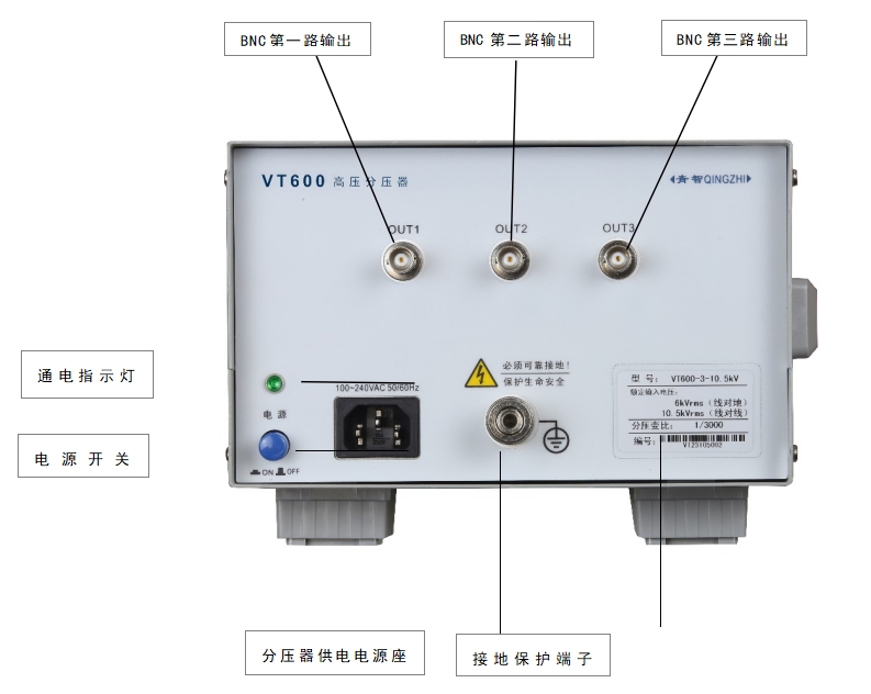 VT600 高壓分壓器 VT600 高壓分壓器